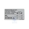 Γνήσιο VW Πινακίδα Για Πίεση Ελαστικών - 1T0010390M