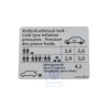 Γνήσιο VW Πινακίδα Για Πίεση Ελαστικών - 1T0010391G