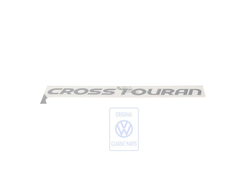 Γνήσιο VW Διακοσμητική Μεμβράνη Ασημί - 1T0853424A 1W4