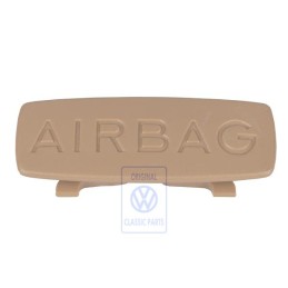 Γνήσιο VW Διάφραγμα Με Σήμα Μάρκας Μπεζ Pure - 1T0853437B 7G8