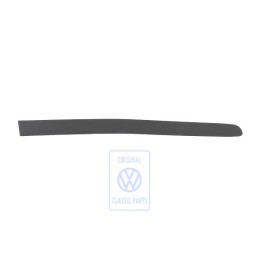 Γνήσιο VW Λωρίδα Προστασίας Για Πόρτα Σατινέ Μαύρο - 1T0853754B 9B9