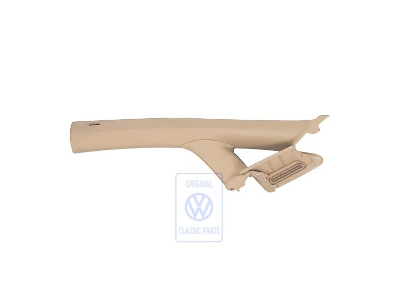 Γνήσιο VW Επένδυση Κολόνας A Μπεζ Pure - 1T0867233E 3U5