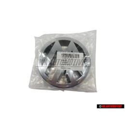 Γνήσιο VW Εμπρόσθιο Σήμα Έμβλημα Μάσκας Χρωμέ - 1T0853601A