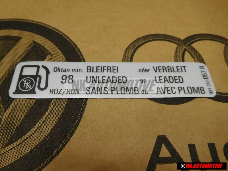 Γνήσιο VW Πινακίδα '98 Roz/Ron' - 411000263A