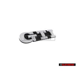Γνήσιο VW GTI Εμπρόσθιο Σήμα Έμβλημα Μάσκας Χρωμέ - 1K6853679 FXC