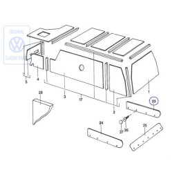 Γνήσιο VW Διάφραγμα - 281070004D
