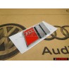 Γνήσιο Audi S4 Οπίσθιο Σήμα Έμβλημα Χρωμέ Κόκκινο - 8D0853737B 2ZZ