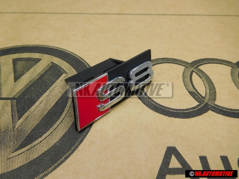 Γνήσιο Audi S8 Εμπρόσθιο Σήμα Έμβλημα Μάσκας - 4D0853736D 2ZZ