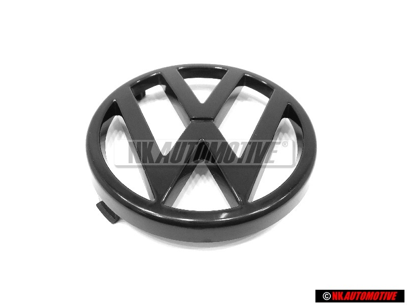 Γνήσιο VW Εμπρόσθιο Σήμα Έμβλημα Μάσκας Μάυρο - 165853601A
