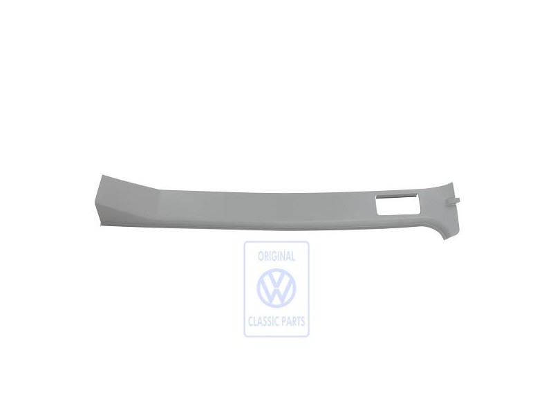 Γνήσιο VW Επένδυση Κολόνας Β Flanell Γκρι - 2D0867239B U71
