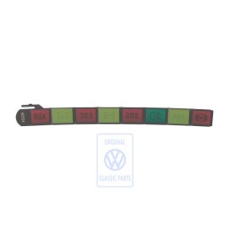 Γνήσιο VW Φορέας Συμβόλων Για Τις Λυχνίες Ελέγχου - 2D0919218D