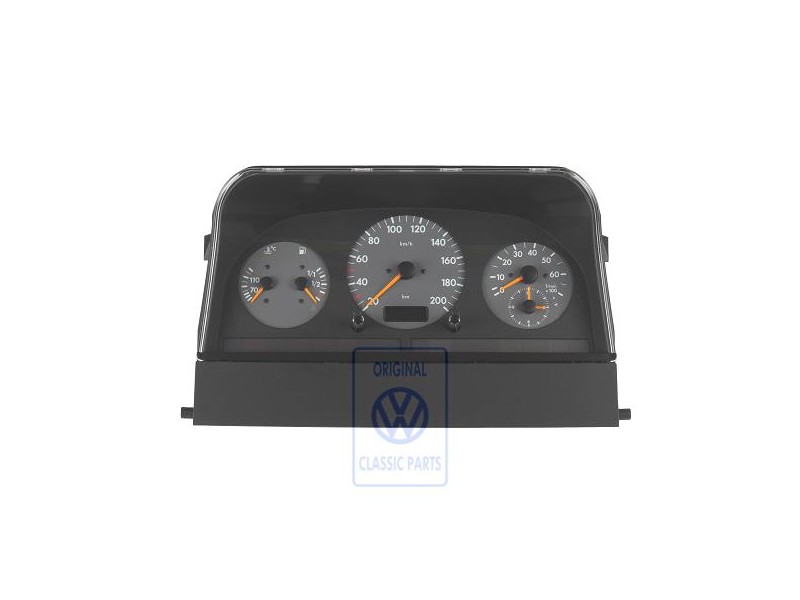 Γνήσιο VW Όργανο Πολλαπλών Λειτουργιών Σατινέ Μαύρο - 2D0919860A 01C