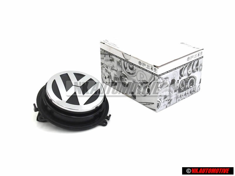 Γνήσιο VW Οπίσθιο Σήμα Έμβλημα Χρωμέ - 3C5827469D ULM