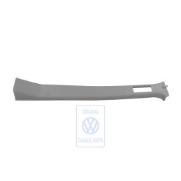 Γνήσιο VW Επένδυση Κολόνας Β Flanell Γκρι - 2D3867285A U71