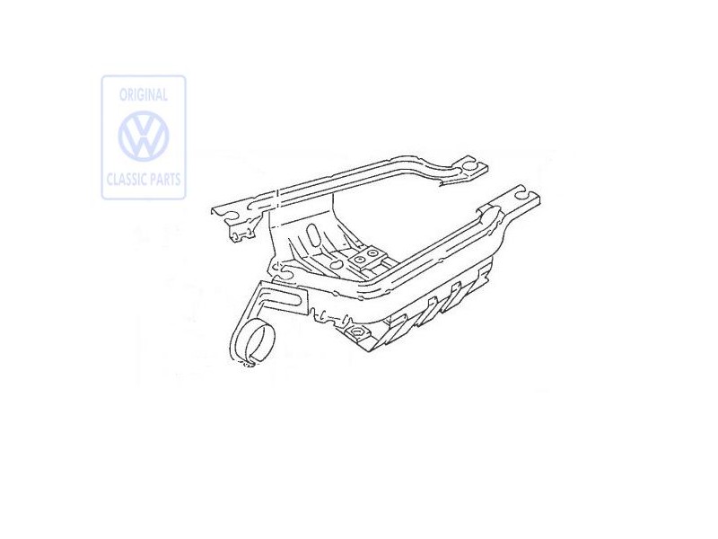 Γνήσιο VW Λαμαρίνα Φορέα - 357201503A