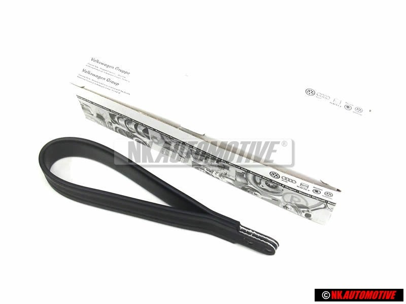 Γνήσιο VW Θηλιά Συγκράτησης Σατινέ Μαύρο - 113857611E 01C